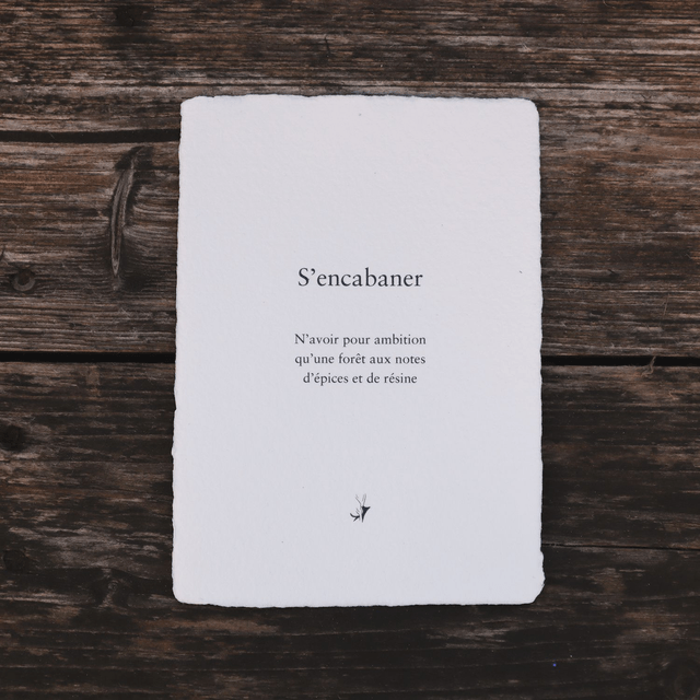 Carte " S'encabaner "